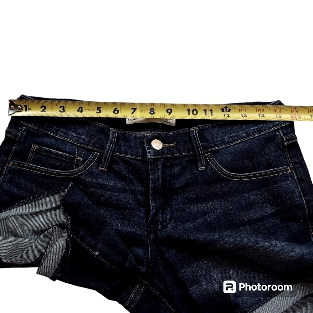 Abercrombie & Fitch Denim Shorts sz 4 - Picture 4 of 7